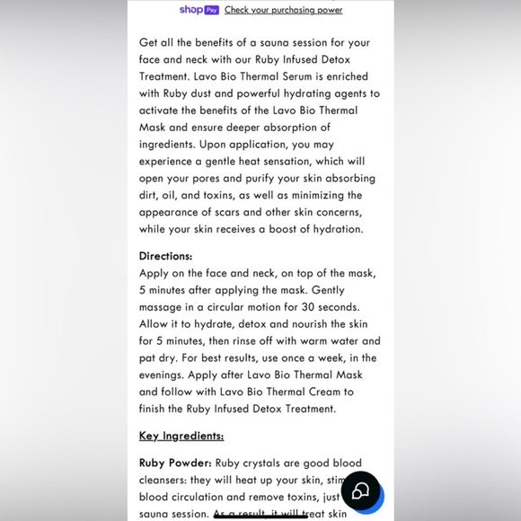 L'Core Paris Lavo Bio Thermal Serum - Picture 5 of 6